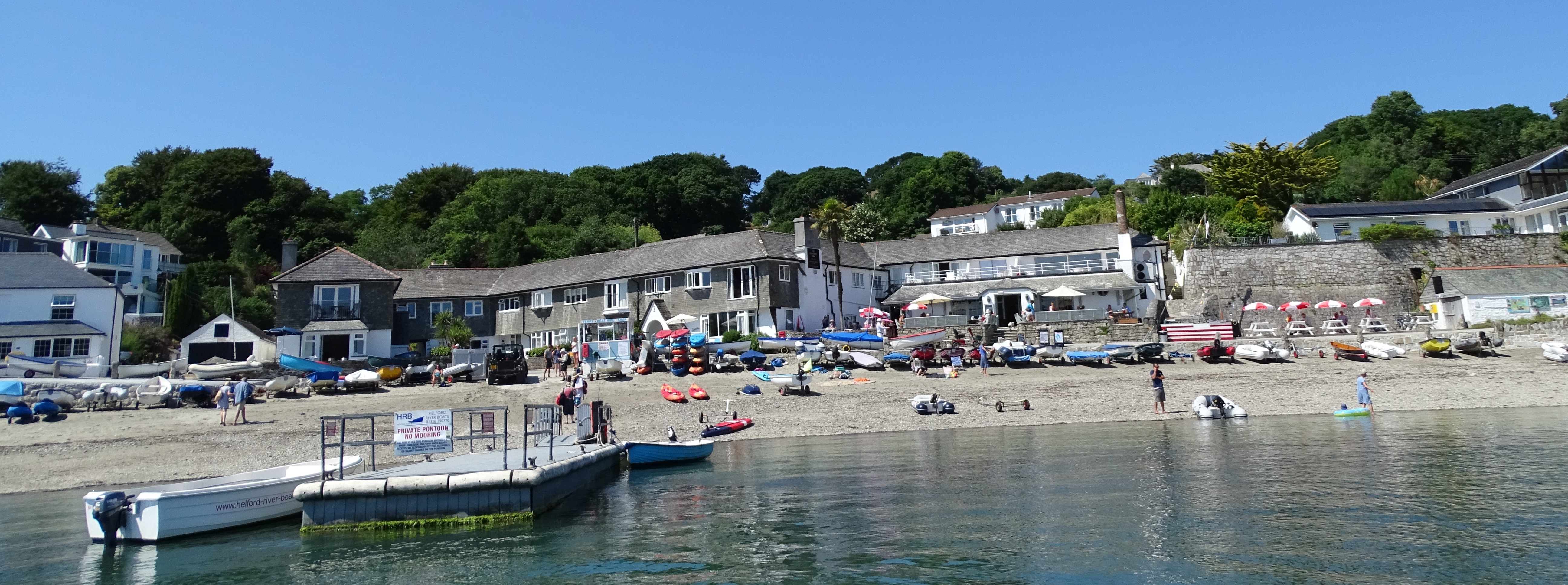 The Ferry Boat To Helford Village Frenchman S Creek The
